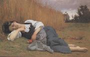 Adolphe William Bouguereau Rest in Harvest (mk26) France oil painting reproduction